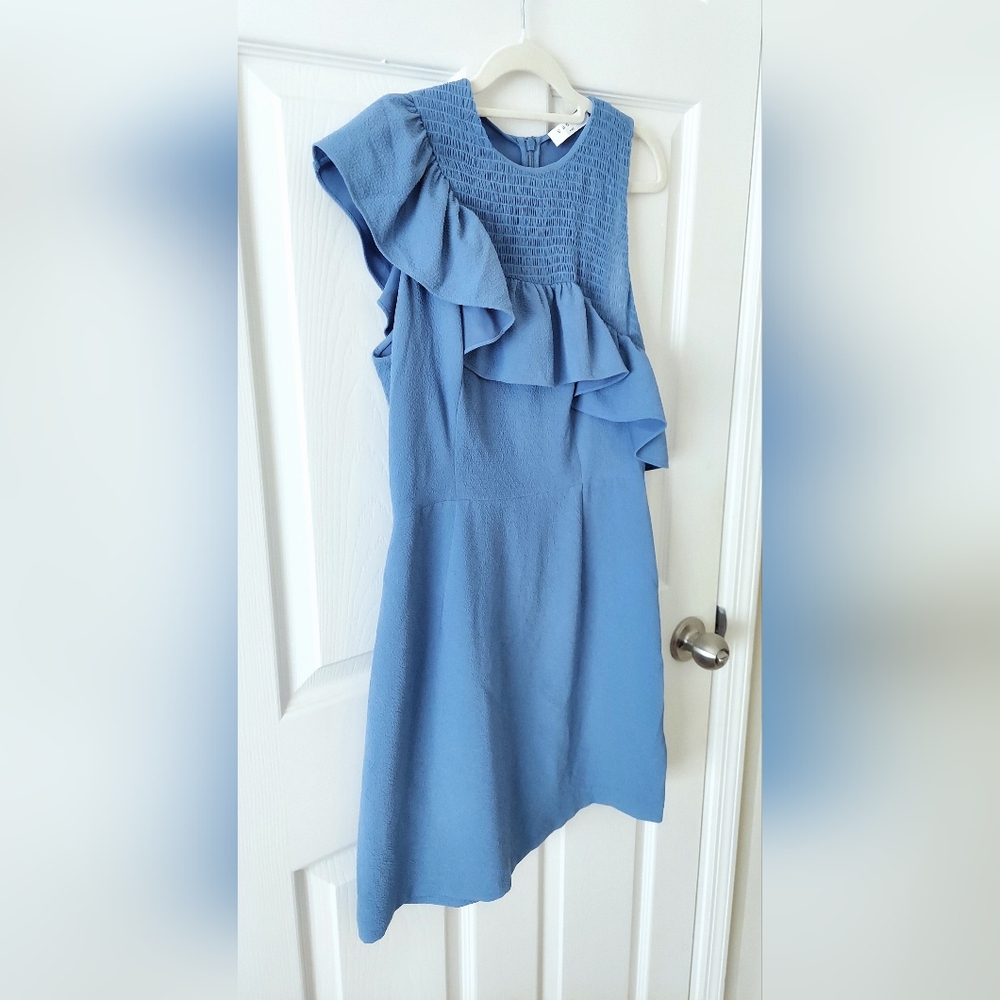 Sandro Paris Ruffle Sash Dress - Picture 3 of 5